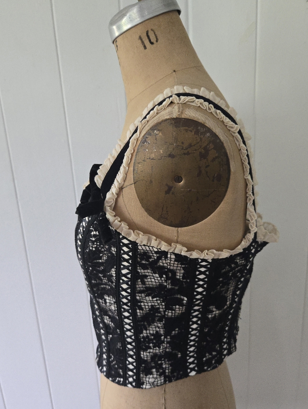 La Femme En Noir Sleepy Hollow Van Tassel Bustier - Picture 6 of 9